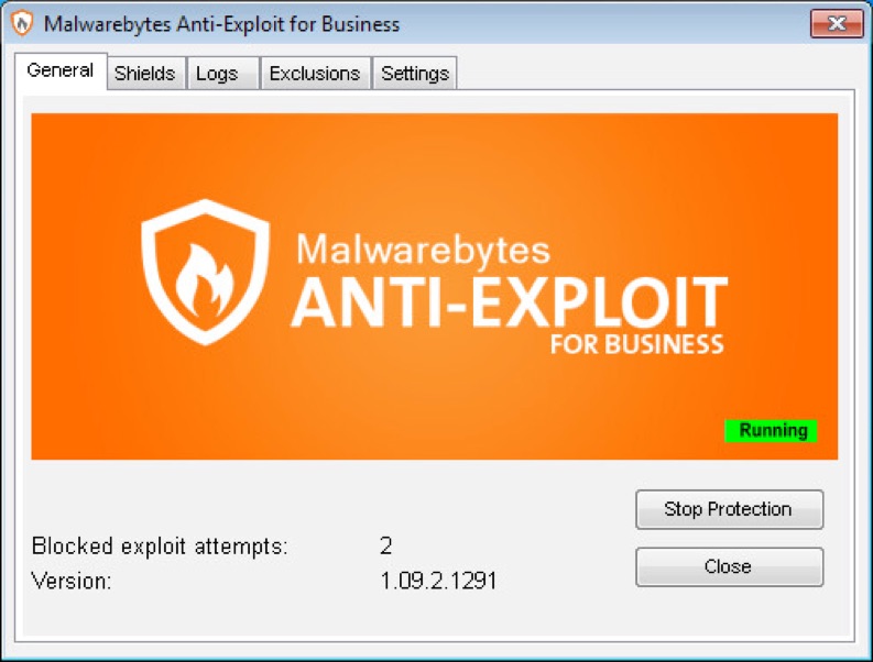 Malwarebytes Anti-Exploit Agent